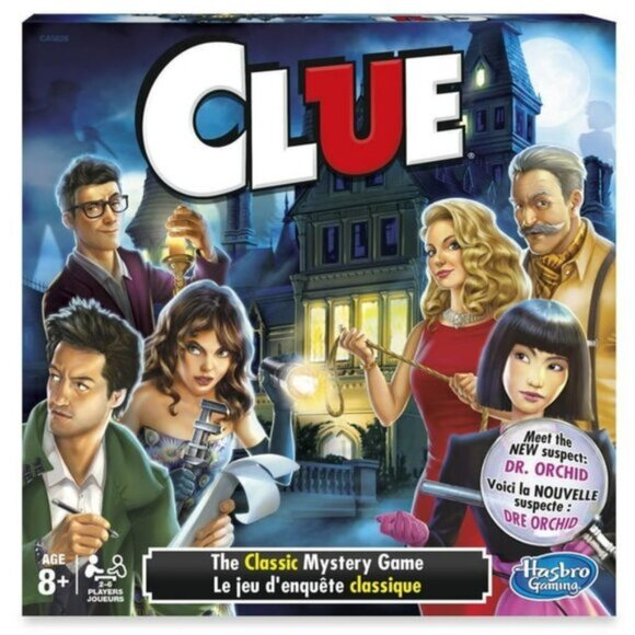 Clue Hasbro Mystery Classic Board Game Bilingual Edition New Sealed Age 8+ - Picture 12 of 15